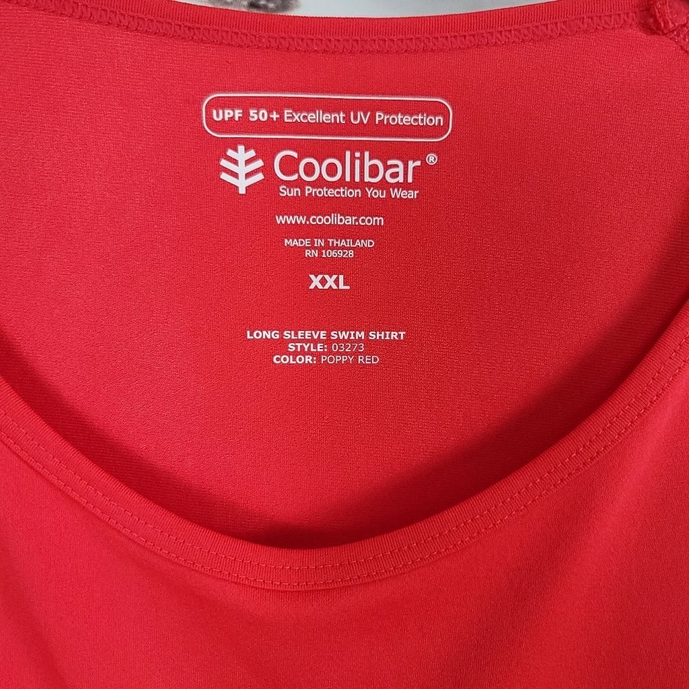 Coolibar | Hightide Long Sleeve Swim Shirt - Picture 8 of 9